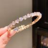 Copper Zircon Heart Open Bracelet For Women Fashion Jewelry Gift For Ladies