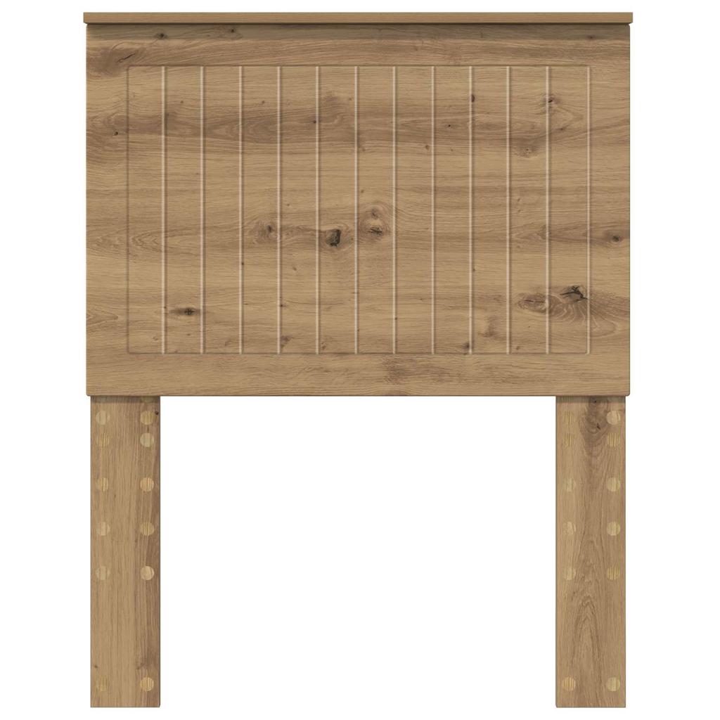 Headboard in Artisan Oak Finish 75 cm Particleboard