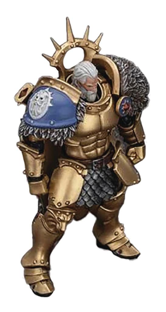 JOYTOY Warhammer Stormcast Eternals Black Talon Silver Wolf Hendrick Scale Action Figure 1/18 (Assembled)