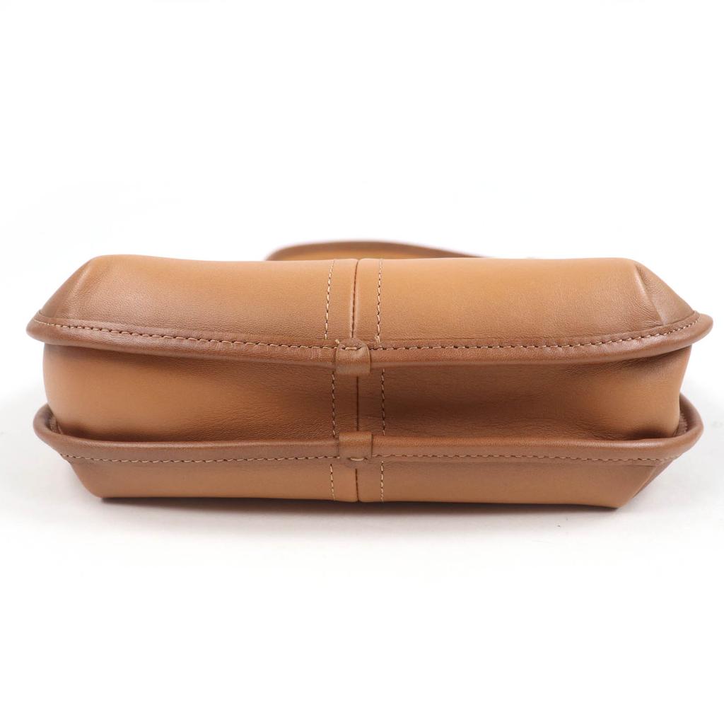 Coach Shoulder Bag Ergo Handbag One Shoulder Bag Brown Leather Women C2265 Used