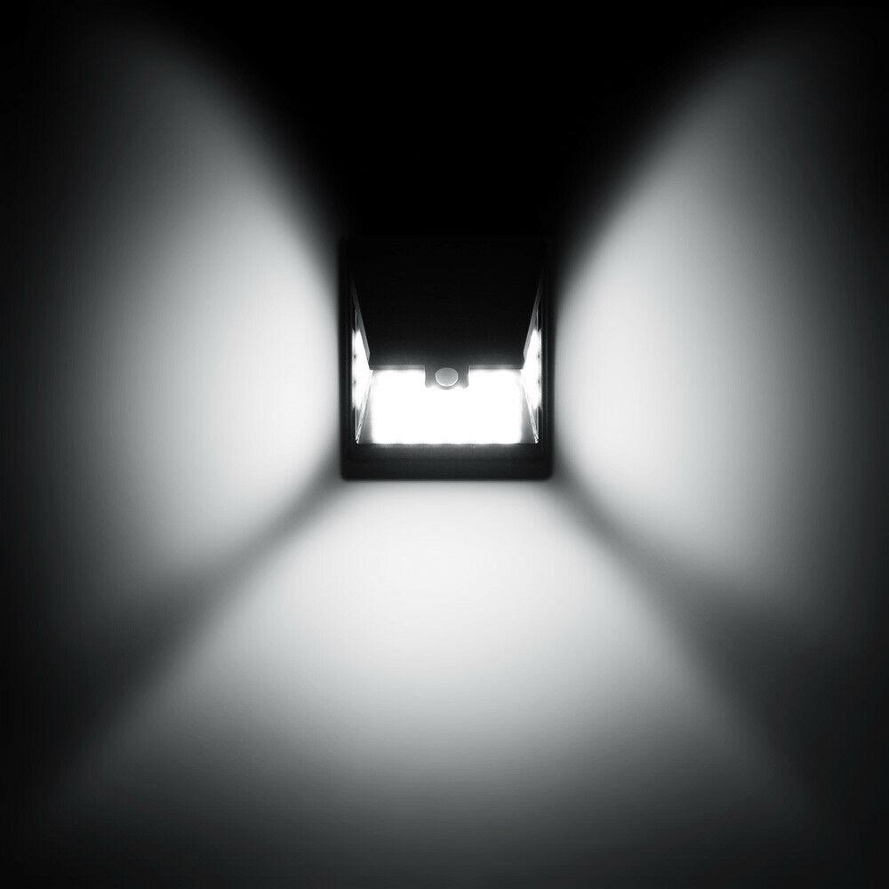 40 LED Solar Wandleuchte Bewegungsmelder Outdoor wasserdicht Straßenlaterne