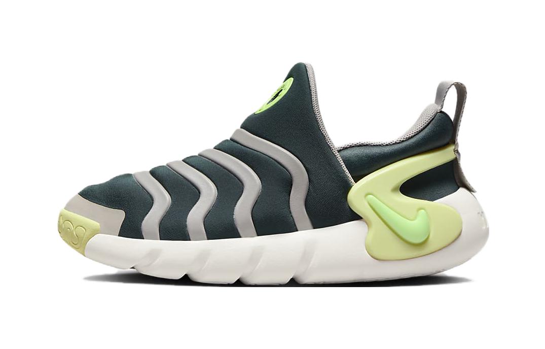 Nike Dynamo Go FlyEase PS Deep Jungle Lime Blast FB9101-300 33.5