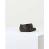 Daks Brown Check Loop Leather Belt Dbbe6e361w3