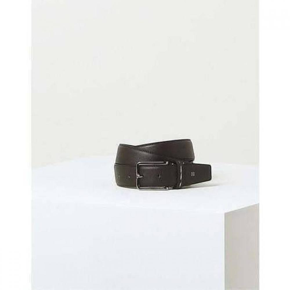 Daks Brown Check Loop Leather Belt Dbbe6e361w3
