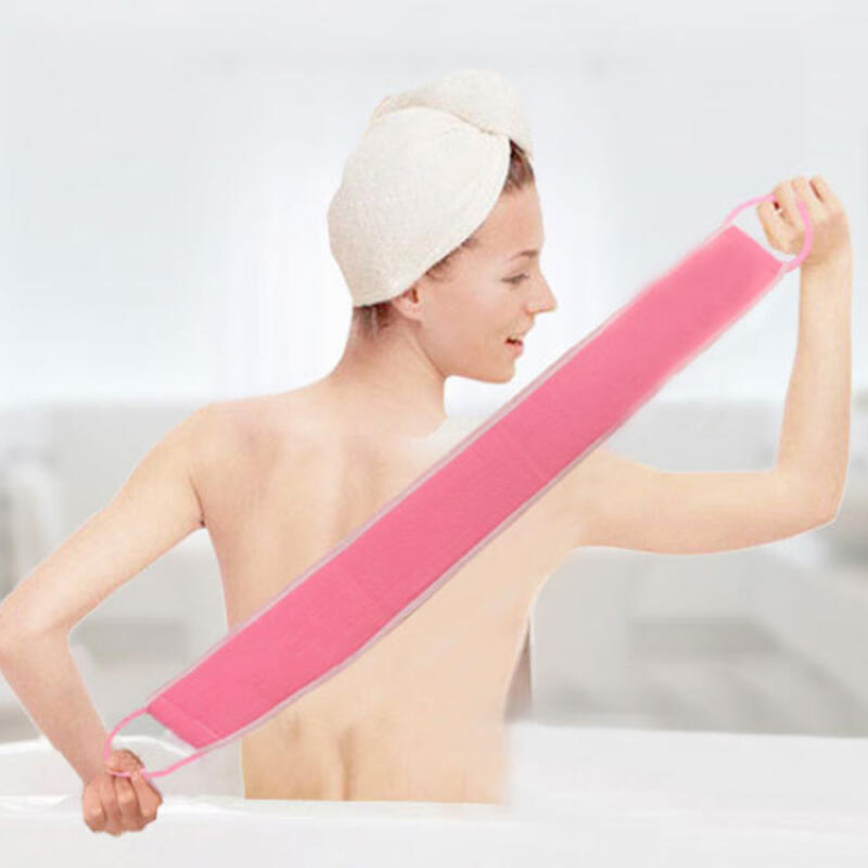 Back scrub towel/scrubbing glove bath shower ball towel brush