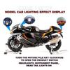 Spray 1/6 SUZUKI HAYABUSA GSX-1300R Alloy Diecast Motorcycle Model Collection Hobby High Simulation Home Decoration Ornament Boy