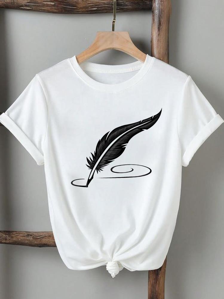 Love Heart Trend Îmbrăcăminte drăguță Tricou cu imprimare 3D Femei Tricouri cu mânecă scurtă Moda Casual T Top