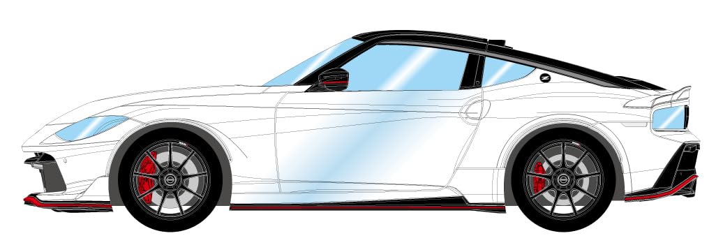 

EIDOLON Scale Nissan Fairlady Z Nismo 2024 Prism Black Finished Product 1/18 White/Super