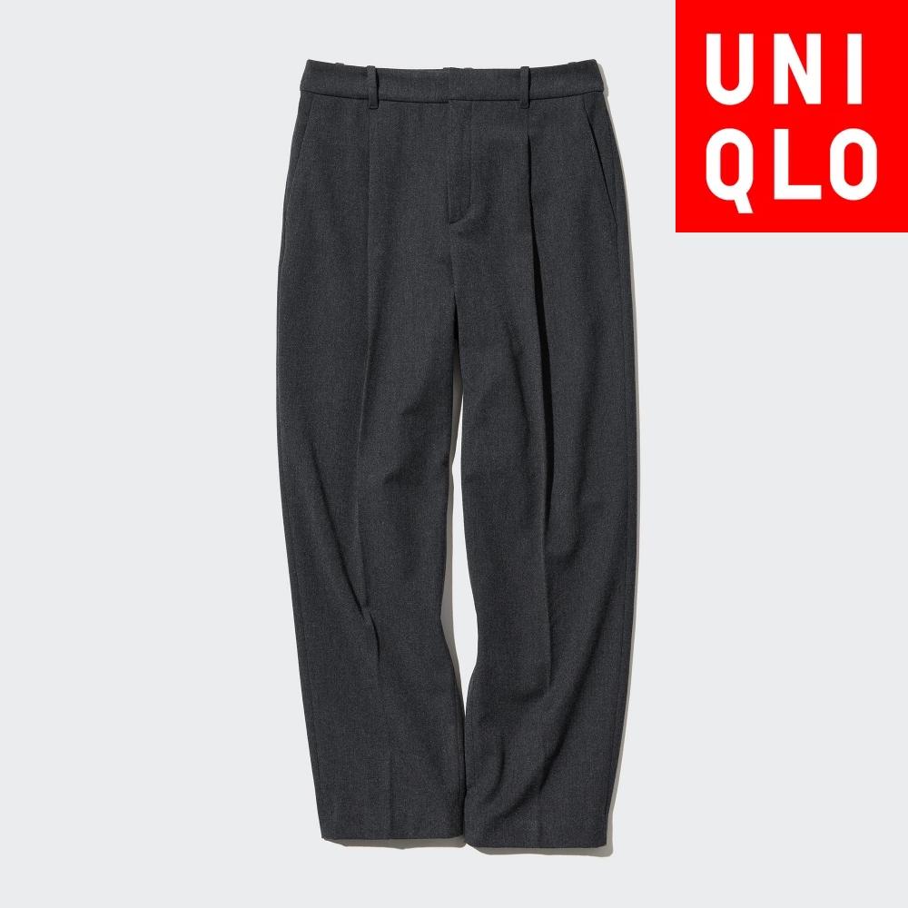 

UNIQLO зауженные брюки из термотехнологии 30 NATURAL/WOMEN XL