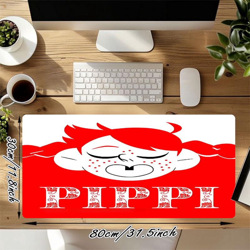 1PC Pippi Longstocking Large Durable Mouse Pad Suitable for Office Desks, Gaming Desktops.Non-Slip Back P62