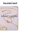European & American Tassel Water Drop Necklace - Light Luxury Layered Design In Titanium Steel with 18K Gold Plating