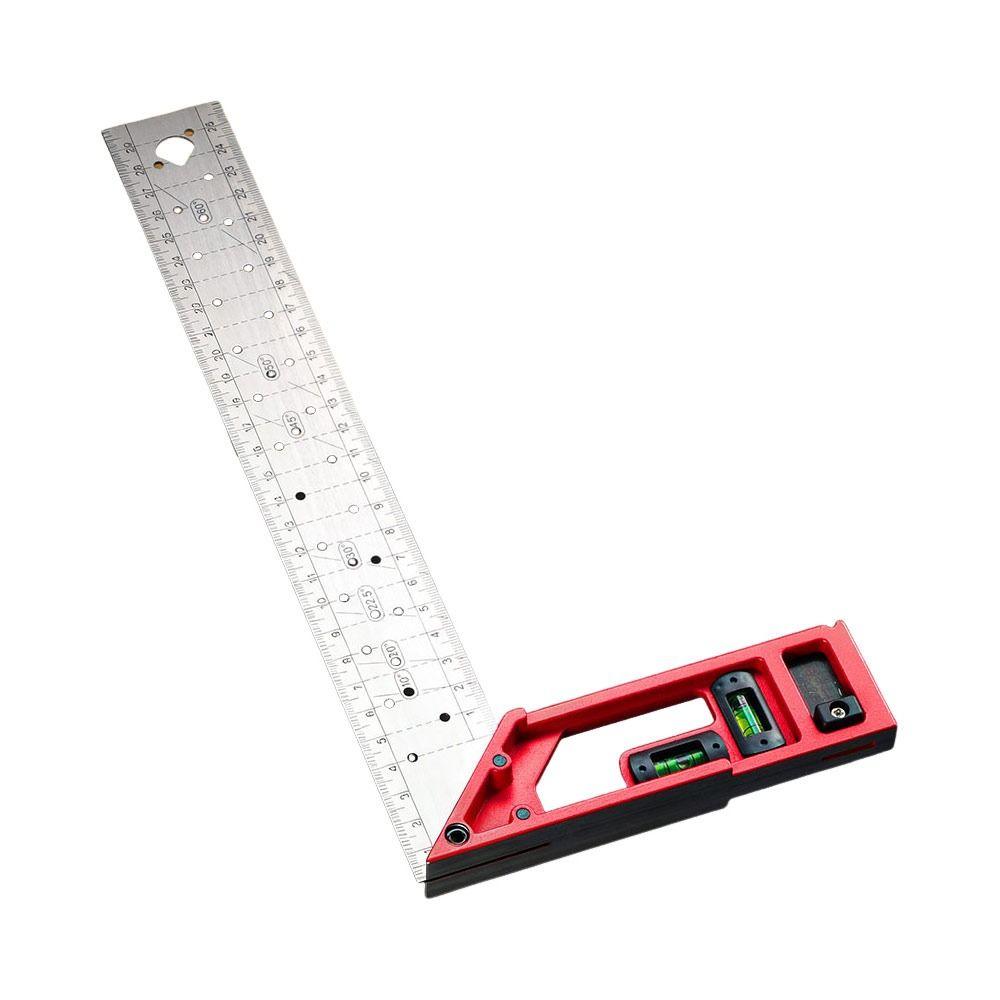 L-shaped Right Angle Ruler High-precision Measuring Ruler New Woodworking Angle Ruler