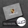 Car Carbon Fiber Driver Holder License ID Card Bag For Porsche Cayenne Panamera Macan 911 718 Taycan Boxster Cayman 918 Pajun