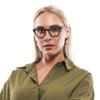 Unisex' Spectacle Frame Lozza VL4123 45BLKM