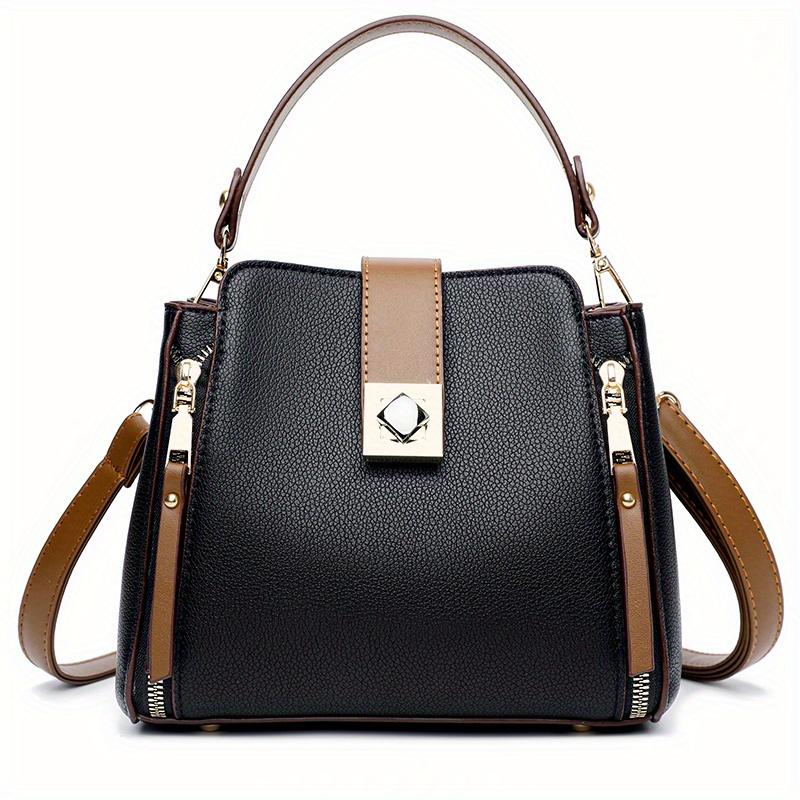 Elegant Anti-Theft Crossbody Handbag: Adjustable Strap, Secure Zip Closure, Durable & Perfect for Any Occasion