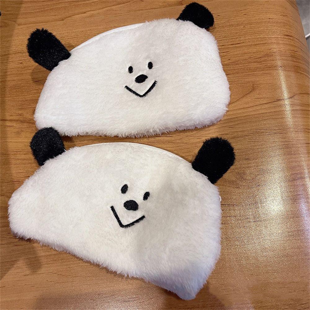 Stuffed Bag Plush Pencil Case Large Capacity Studnet Pen Bag Stationery Storage Bag  Grils Gift