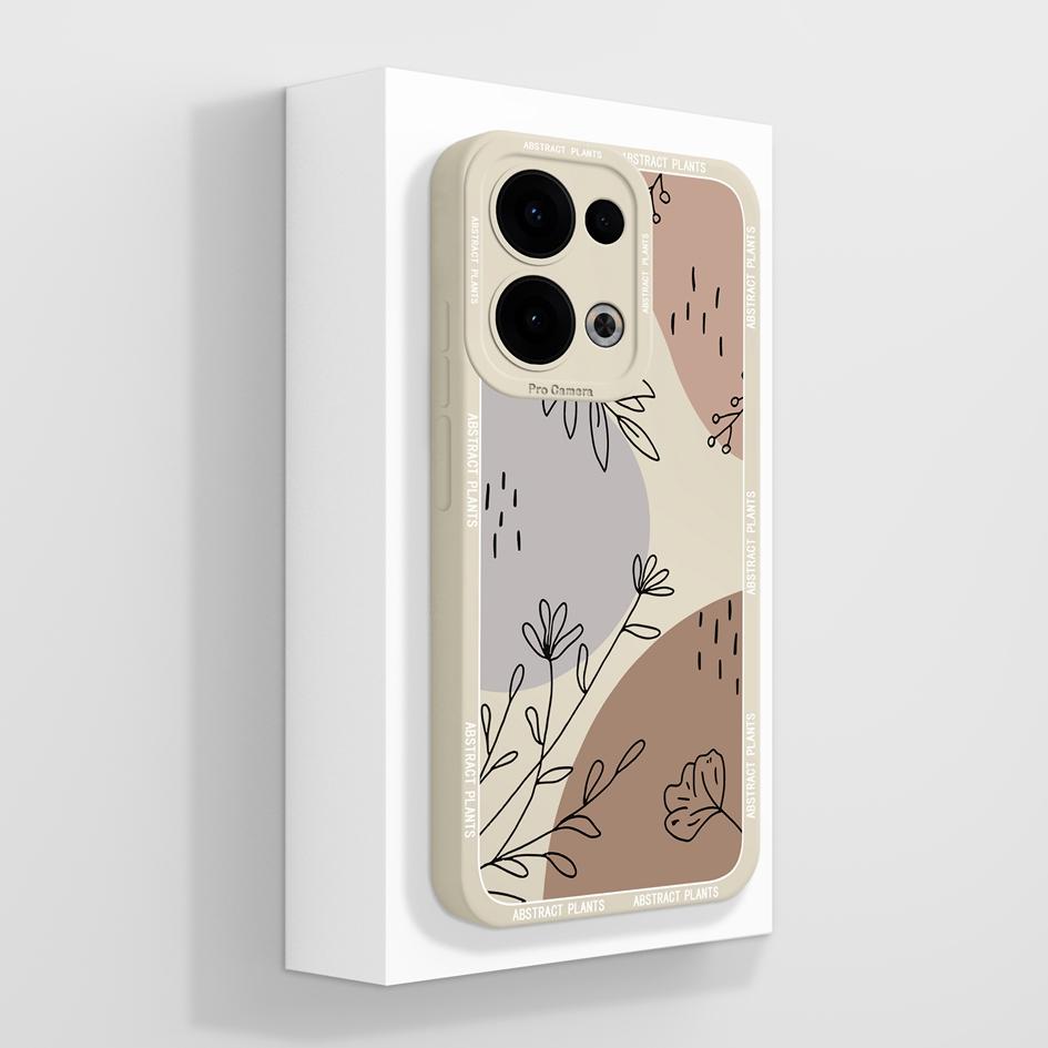 Für Oppo Reno13 Pro 12F F27 A3 NFC Realme C75 Realme 14 Pro Plus A40 A40m A60 Hülle Hübsche Avocado Weiche Flüssigkeit Silikon Stoßfeste Abdeckung für Oppo Shell