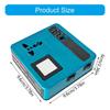 High Efficiency Power Inverter Converts 18V to 220V Includes LED Light Suitable for Outdoor Use with USB and Type C Port