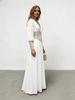 2026 European & American Fashion Casual Loose Evening Gown with Nail Drill Mesh