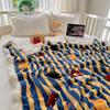 Christmas Thickened Sofa Blanket Lamb Fleece Multifunctional Blanket Cartoon Milk Fleece Nap Blanket