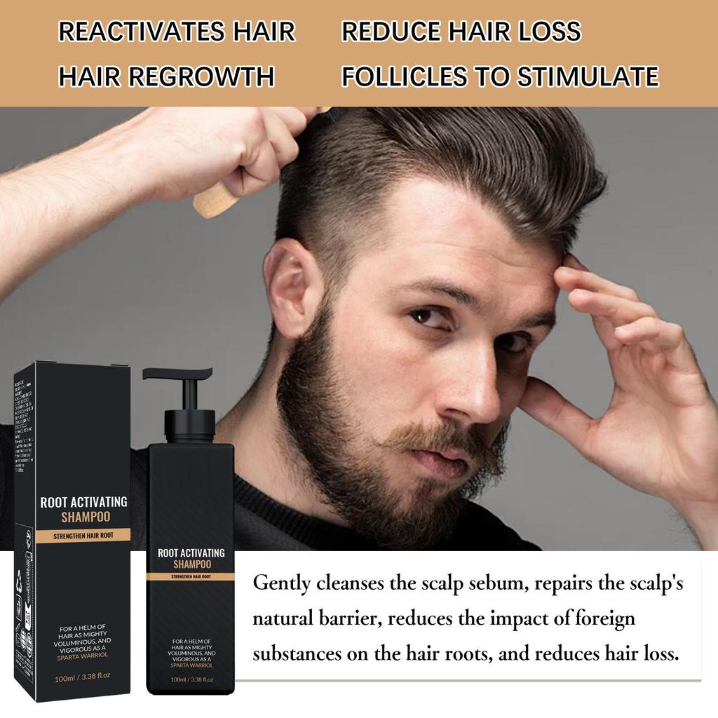 Hair Loss Treatment Shampoo Promotes Growth, Strengthens Roots, Repairs Scalp, Anti-Thinning