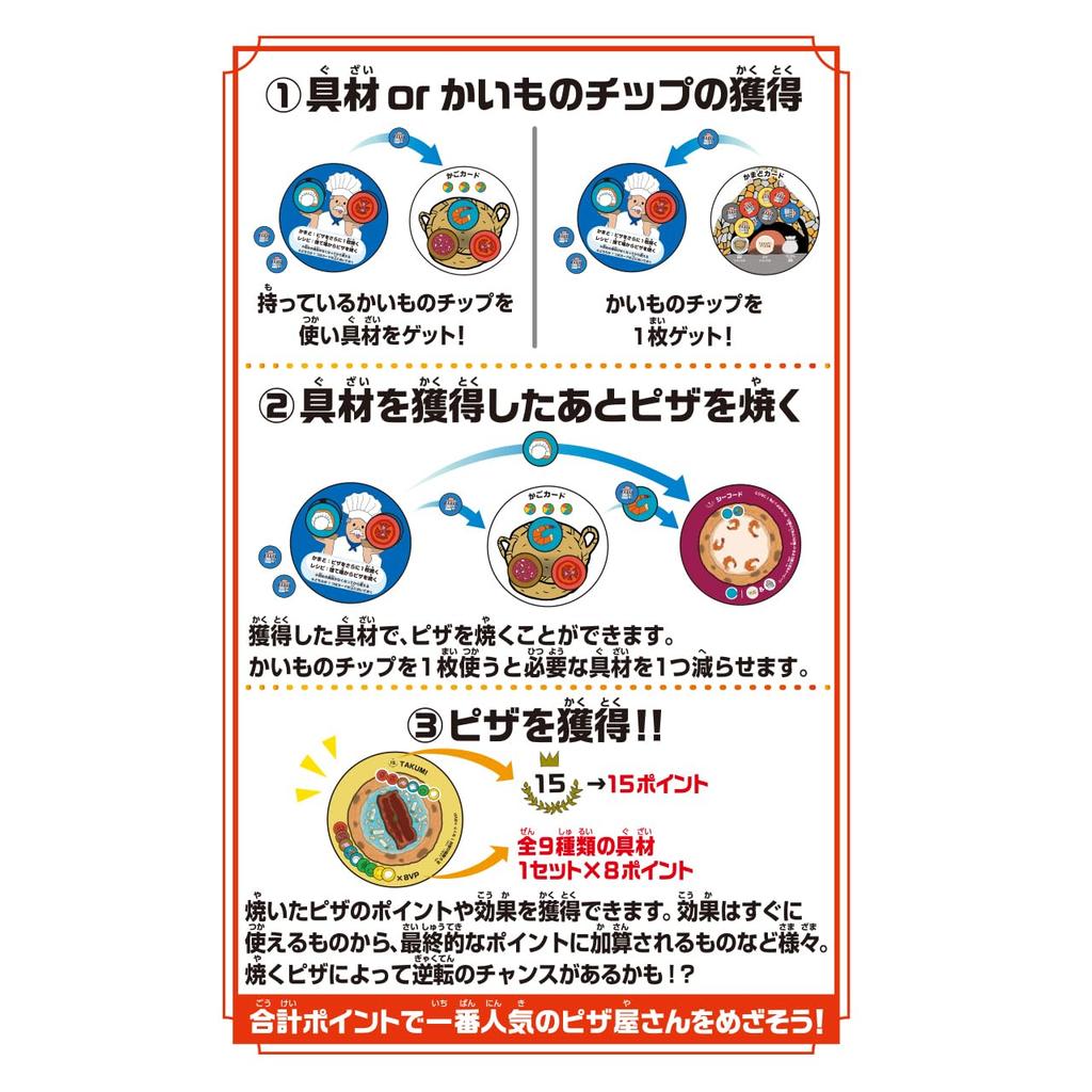 Hanayama Board Game Takumi Pizza Players (HANAYAMA) 1-4 6minimum_age