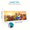 Scooby‑Doo Print  Cushion Non-slip Laptop Tablet Big Mousepad XXL Mat Mini PC Playmat With Lock edge