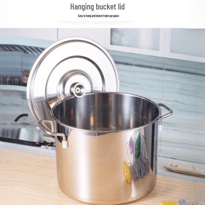 Suler Large Stainless Steel Stock Pot with Lid