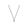 Gucci Enamel Pendant Vintage Style Polished 925 Silver Necklace Unisex necklace 678714-J8410-8183