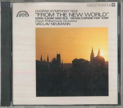 CD VACLAV NEUMANN CZECH PHILHARMONIC   Dvorak  Symphony No. 9 In E Minor GES9379 COLUMBIA 1990 Japan Classical Used