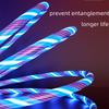Flow Luminous USB Type C Cable 3A Fast Charging Data Cord for Samsung Xiaomi OPPO  IPhone Charger Micro USB Wire LED Cable