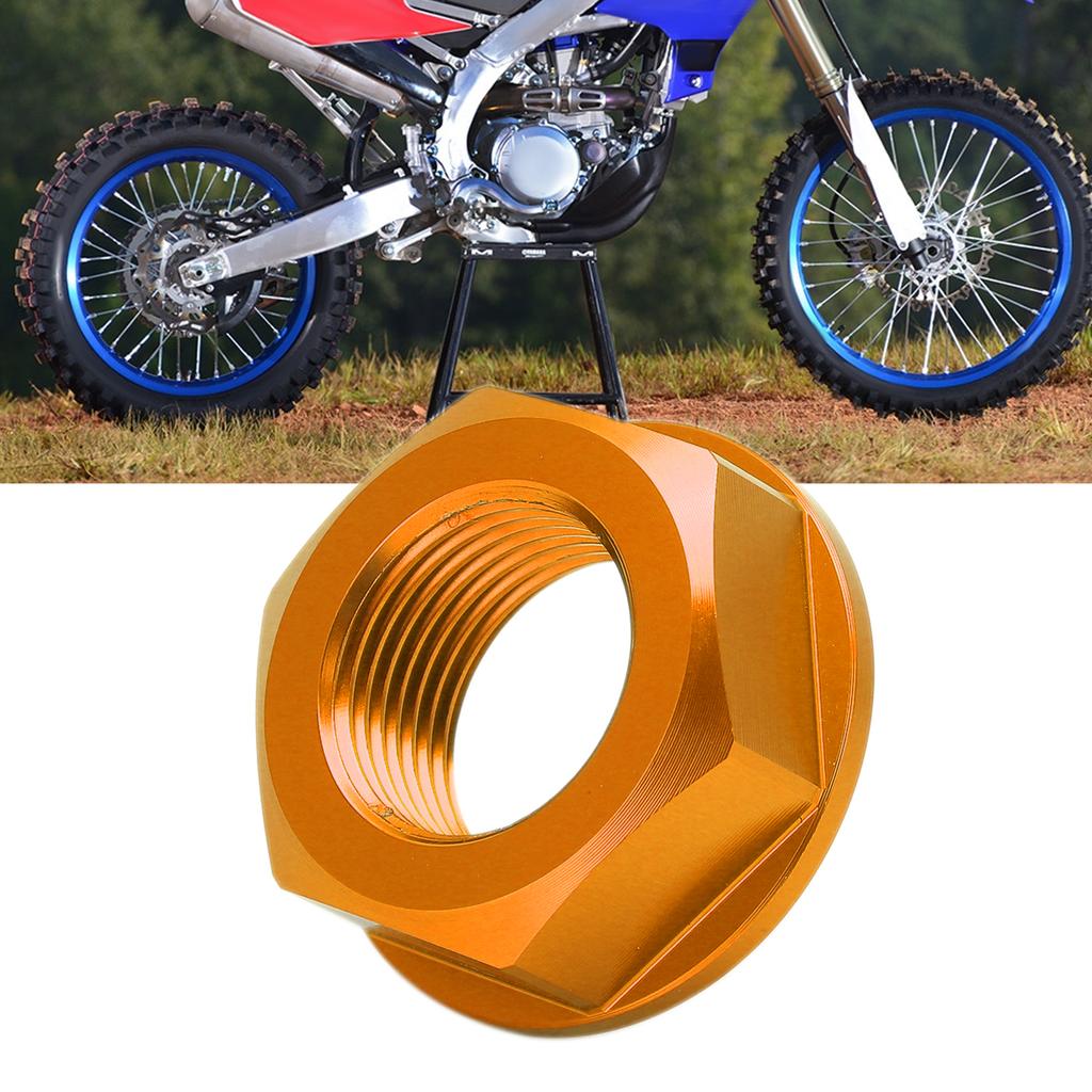 Motorcycle Rear Wheel Axle Nut M20 1.5 Aluminum Replacement for YZ125CelsiusYZ250 1 ‑2021
