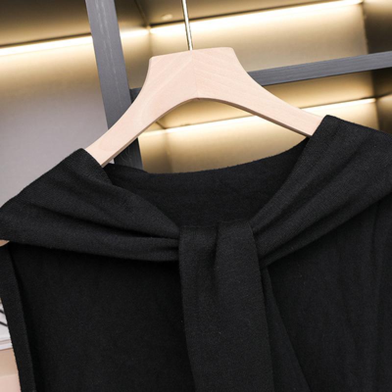 Spring and Autumn Air-conditioned Room Shoulder Small Shawl Knotted Knitted Knitted Sweater Wool Scarf Women