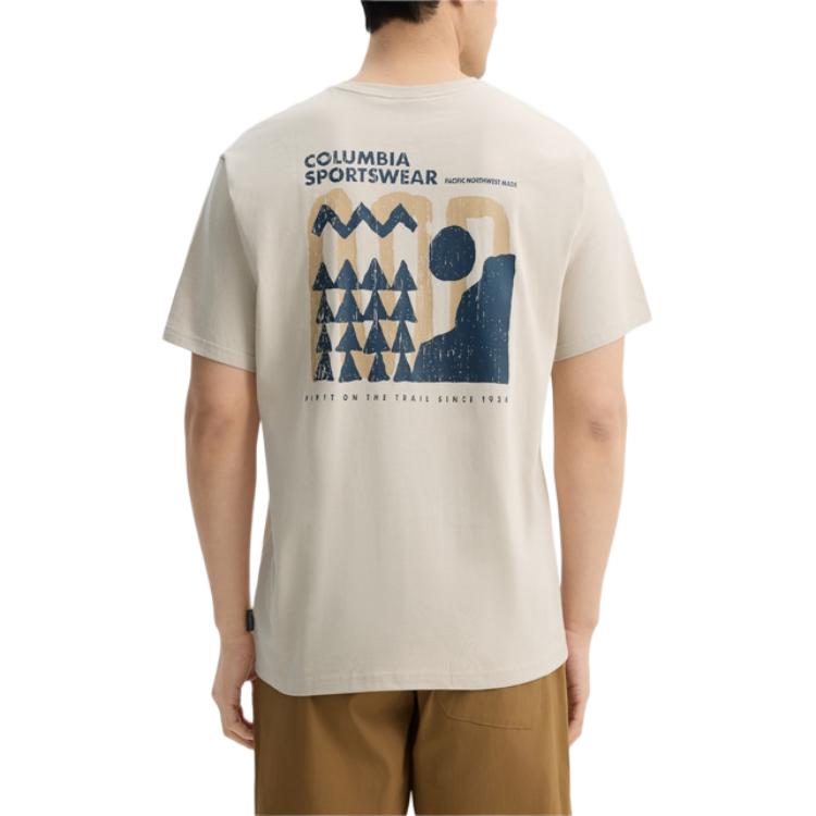 Columbia Explorers Canyon T Shirt Men's Apricot AE5592-279