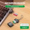 Mini Card Reader USB 2.0 for SD TF Memory Card Adapter High Speed USB Adapter for PC Laptop Accessories Car Music Play