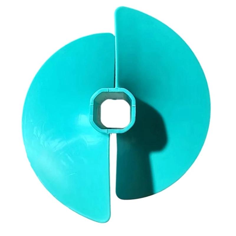 

Ice Auger Bit Fan Blade Nylon Drill With Adapter Float Ice Auger Bit Fan Blades Power Tools Drill Bits 6 Inch синій