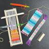 Wooden Hand-Knitting Kit Lightweight Yarn Weaving Tools Mini Loom Machine  Weaving Lover