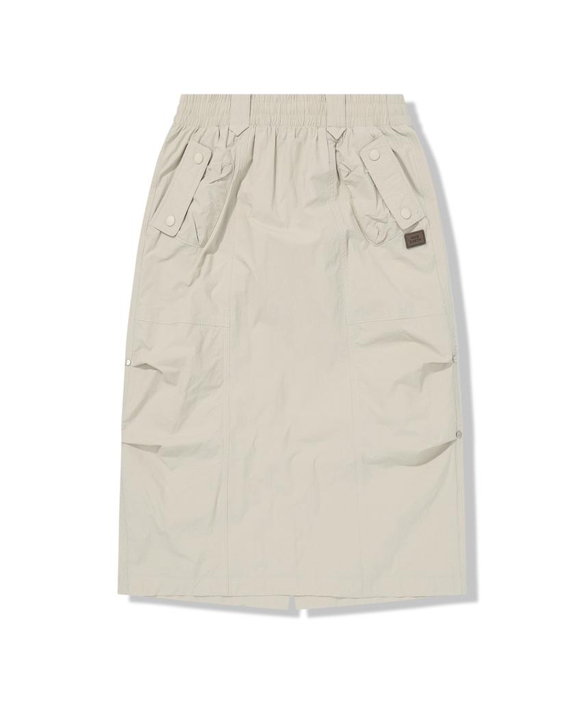 Bbc Earth Women'S Pocket Para Skirt Cream