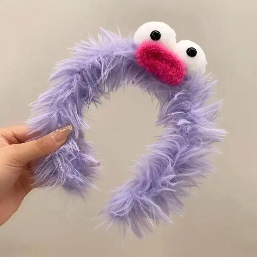Ugly Doll Headband Sweet Plush Korean Style Cartoon Hair Hoop Cosplay Hairbands Funny Hair Hoop Hair Accessories