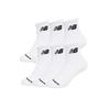 New Balance Everyday Lightweight Ankle Sports Marathon Socks 6 Pack Half Club