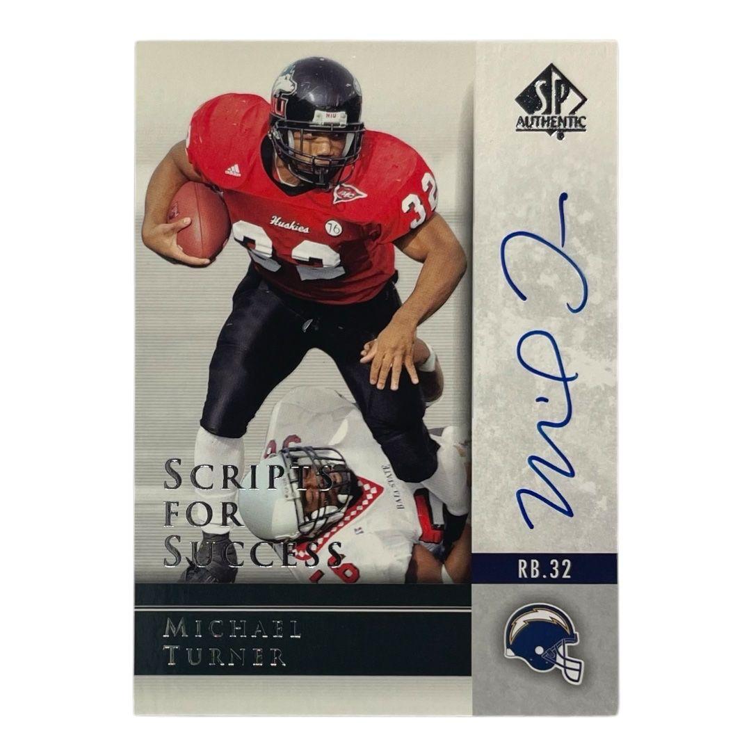 Used UPPER DECK NFL Card SP AUTHENTIC MICHAEL TURNER LOS ANGELES CHARGERS #SS-MT Free Shipping Used IT2
