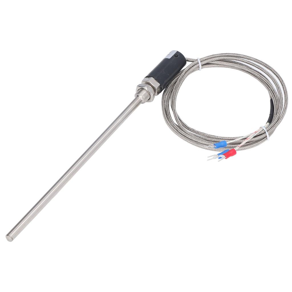PT100 Termoelement Probe Temperatursensor Skjermet Ledning Transduser ?200?450 celsius  WZPT?10