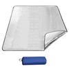 Aluminum Silver Leisure Car Sleeping Thermal Disaster Waterproof Picnic Inside Thermal Heat Cold Disaster Storage Bag Included Sheet, Mat, Camping,
