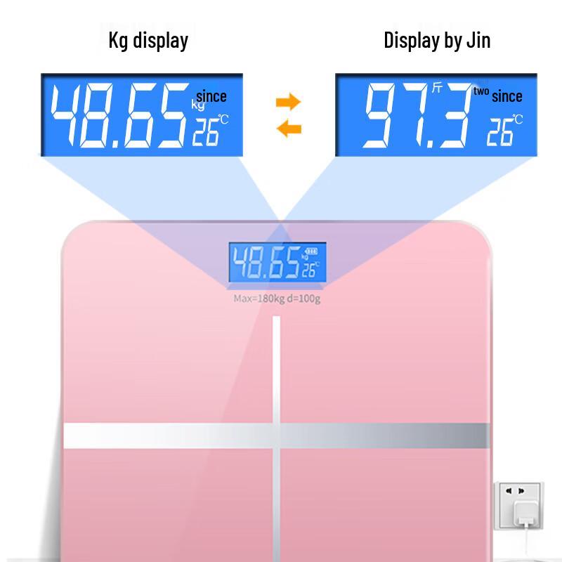 Brangdy Rechargeable Smart Body Fat Scale (CN Version)