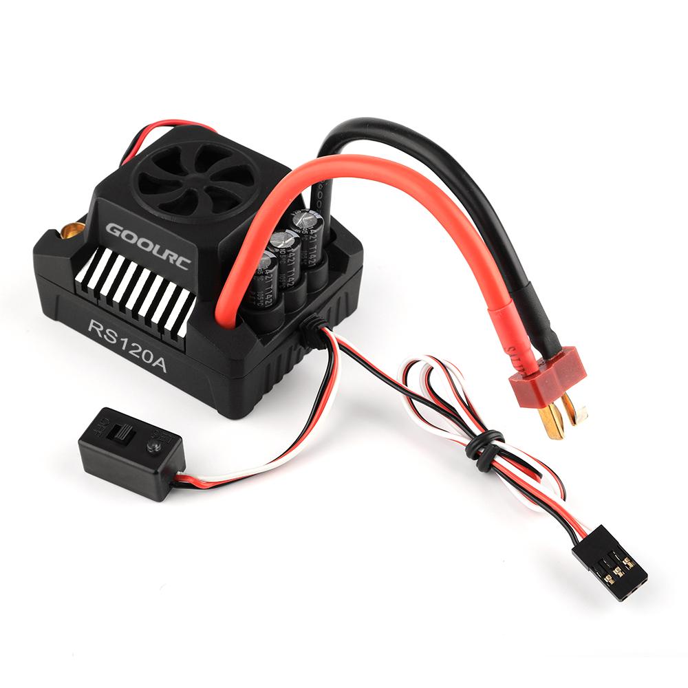 GoolRC 120A Sensored Brushless Speed Controller ESC for 1//8 1//10 1//12 Car Crawler