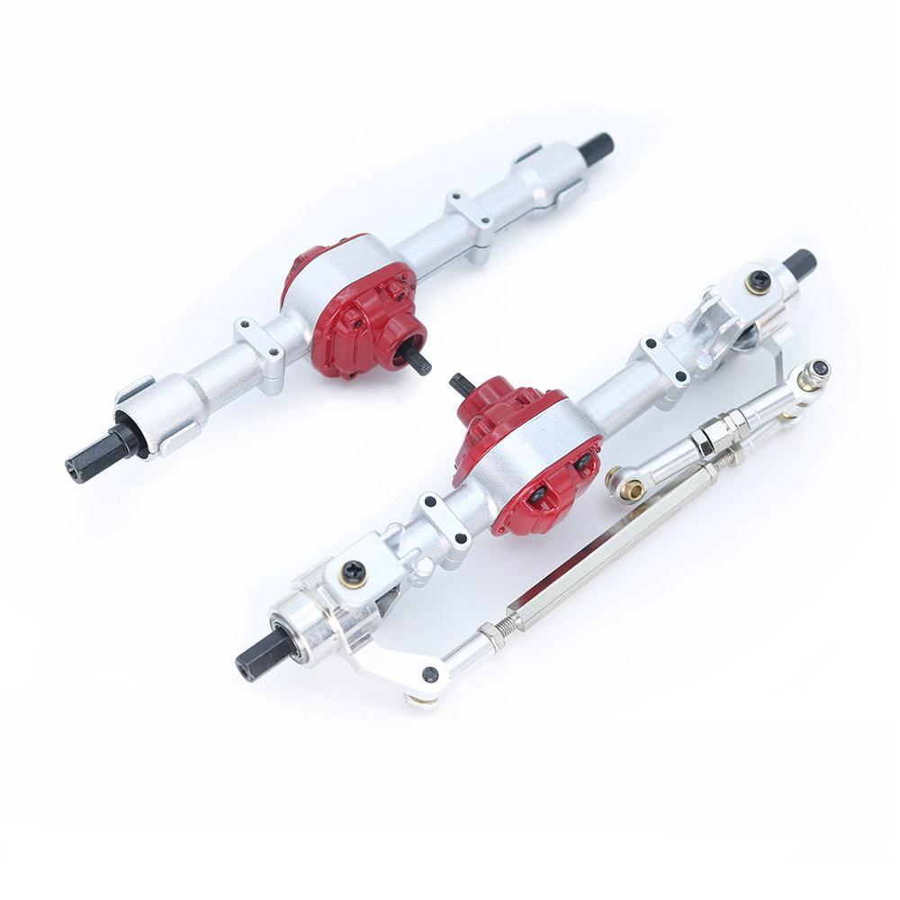 MN Metal Front & Rear Axle for 1/12 RC Car MN82 MN78 MN99s D90 Upgrade Part High Strength Heavy Duty Load Capacity Easy Install