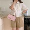 New Style Bag for Women's Niche Design Shoulder Bag Simple Underarm Bag Saddle Bag