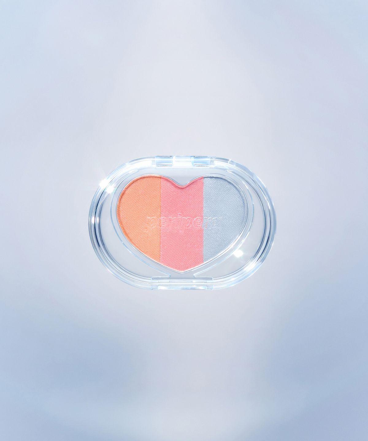 Peripera Heart Pocket Beam 01 Rainbow reflection