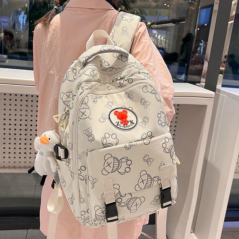 

Children Elementary School Students Girls Junior High School Students Printed Backpack College Students High School Students Backpack