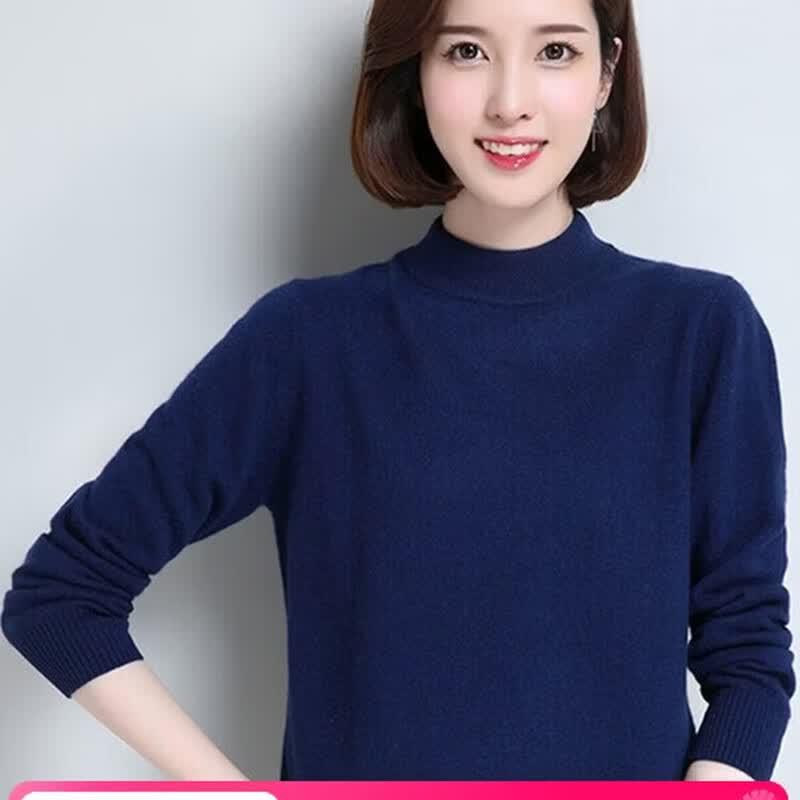 Hengyuanxiang Women s Slim-fit Knitted Pullover Sweater XL170